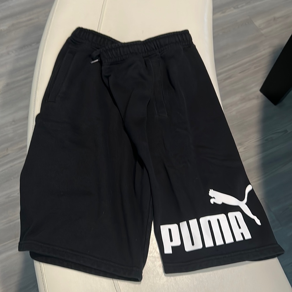 Puma long  black shorts